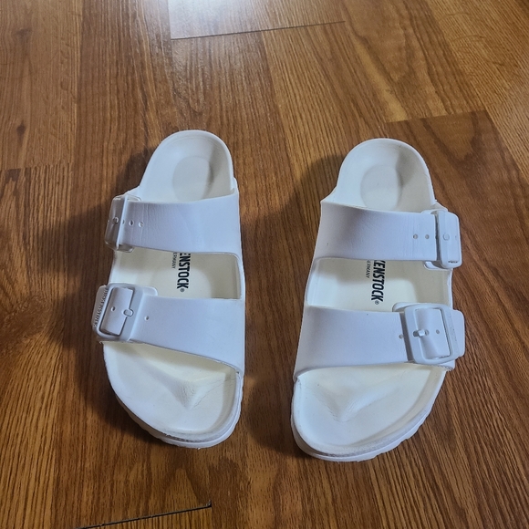 Birkenstock Black Sandles Size 38 - Picture 3 of 6